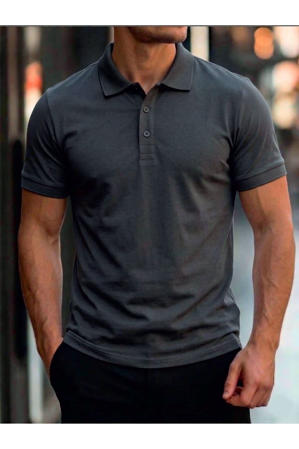 Premium Polo Yaka Lakos Tshirt