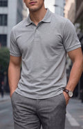 Gri Polo Yaka Tshirt